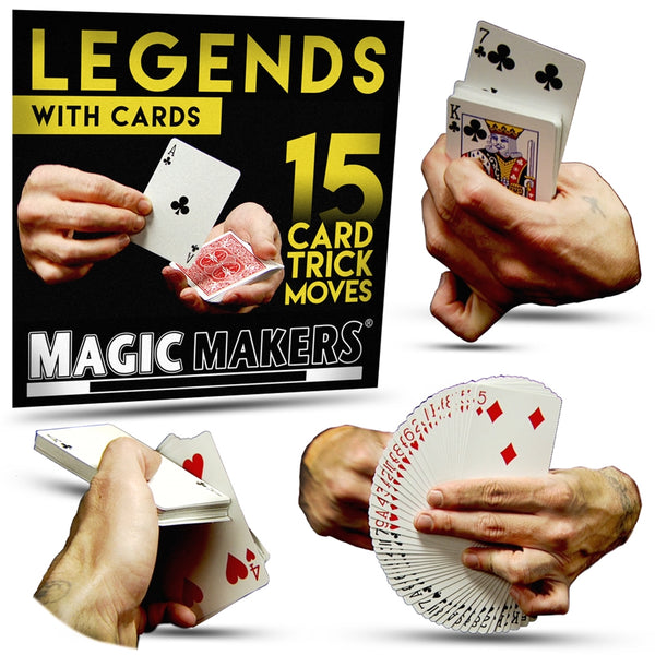 15 CARD TRICK MOVES - LEGEND WITH CARDS - Eagle Magic Store