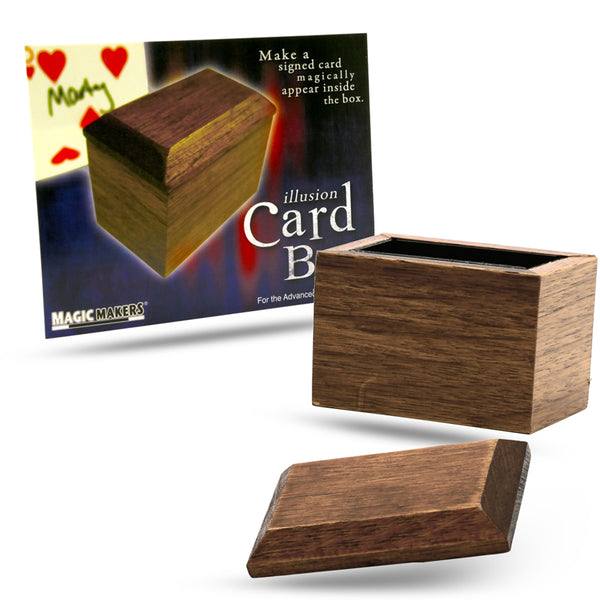 Illusion Card Box - Appearing Card In Box Trick - Eagle Magic Store