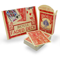 Bicycle Rider Back Faded Deck - Eagle Magic Store