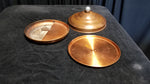 Vintage Brass Merv Taylor Fire Bowl / Dove Pan