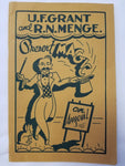 U. F. GRANT and MENGE Catalog