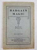 BARGAIN MAGIC by Magical Ovette, Published by The Heaney Magic Co.