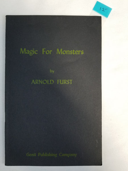 Magic for Monsters by Arnold Furst